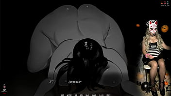 Halloween cartoon porn game playthrough by playful fox haunted by nathalie