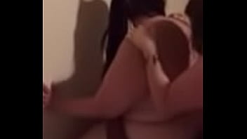 Queen panda rides don kloudz's face while sam gets a nut