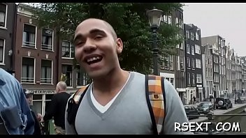 Beautiful chick gives oral stimulation