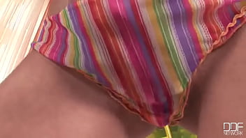 Newcomer rocks a huge dildo