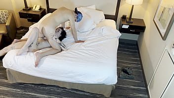 Very sexy teen deepthroating dick