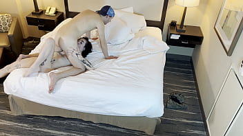 Very sexy teen deepthroating dick