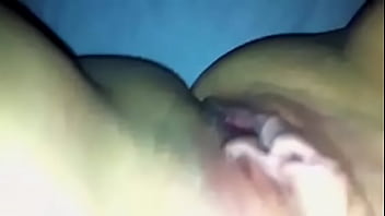 Soaking wet cunt playing