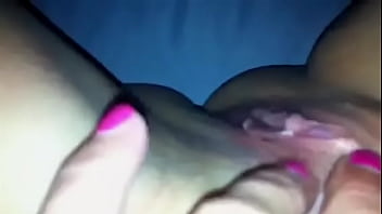 Soaking wet cunt playing