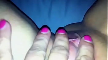 Soaking wet cunt playing