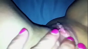 Soaking wet cunt playing