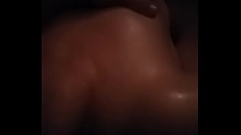 Hunnybunnz tits getting rubbed with lotion