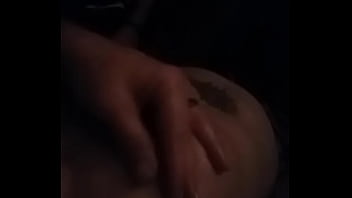 Hunnybunnz tits getting rubbed with lotion