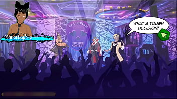 Kelsey charms halloween contest time to see who can last longer in sex on halloween