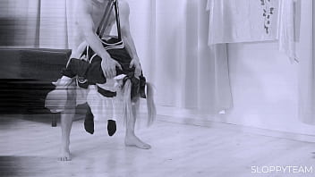 Suspension bondage * rough doggystyle * rose marie japanese cosplay