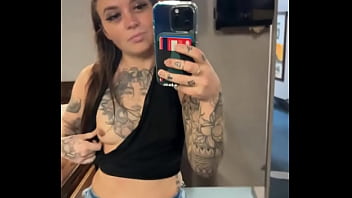 Bathroom mirrors aren’t safe from me