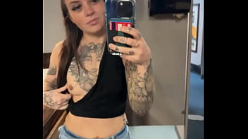 Bathroom mirrors aren’t safe from me