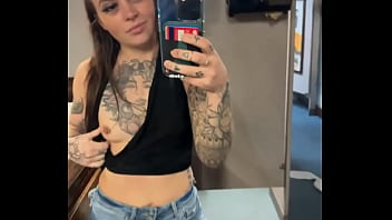 Bathroom mirrors aren’t safe from me