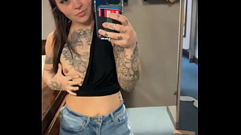 Bathroom mirrors aren’t safe from me