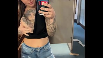 Bathroom mirrors aren’t safe from me