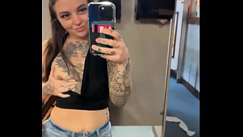 Bathroom mirrors aren’t safe from me