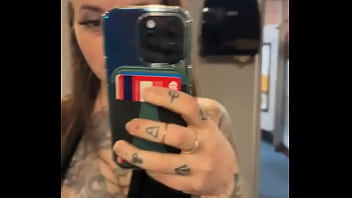 Bathroom mirrors aren’t safe from me