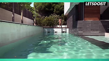 Hot lesbians pleasure each other's hungry pussies a girl knows