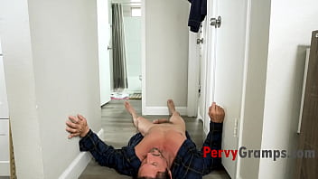 Old man's pain turns into his naughty gain