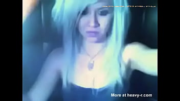 Girl deepthroats entire air balloon