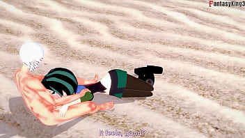 Gwen blowjob on the beach 1 total drama full & pov on sheer & fantasyking3