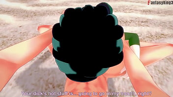 Gwen blowjob on the beach 1 total drama full & pov on sheer & fantasyking3