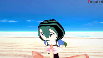 Gwen blowjob on the beach 1 total drama full & pov on sheer & fantasyking3