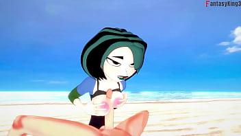 Gwen blowjob on the beach 1 total drama full & pov on sheer & fantasyking3