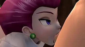 Team rocket jessie blowjob