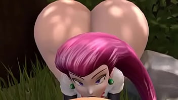 Team rocket jessie blowjob