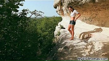 Beautiful Brunette Babe Showing Her thumbnail