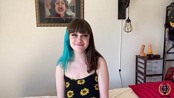 Fringe haired ireland rose was spermed on her boobs by rome major