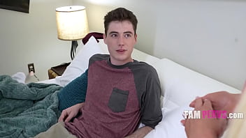 A step nephew's duty includes cumming for his step aunts future