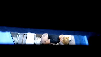 Twerking airdrying cunt pussy