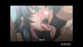 Hentai babes gets cummed on