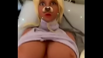Big tits sex doll gets fucked