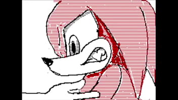 Rouge the bat shows her big boobs