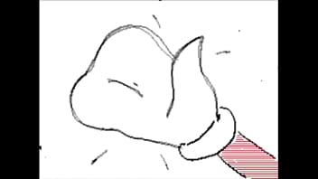 Rouge the bat shows her big boobs