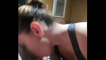 Ivy19921 giving an amazing blowjob and swallowing like a pro