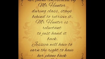 Jessica in her taboo situation does what it takes to get her phone back Jessica in her taboo situation does what it takes to get her phone back