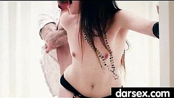 Babe’s expert tongue goes up and down on a cock 23