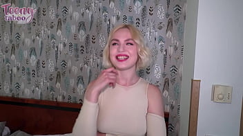 Greta foss's creampie in teen pussy