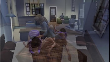 Sneaky sex with my neighbor sims 4