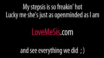 Naughty stepsis velvet rain pussy fucked