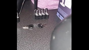 Sissy selfbondage intro showing the toys i will be using