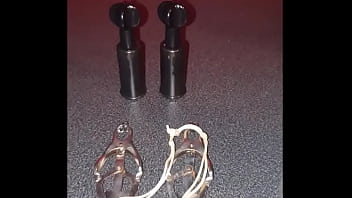 Sissy selfbondage intro showing the toys i will be using