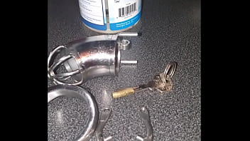 Sissy selfbondage intro showing the toys i will be using