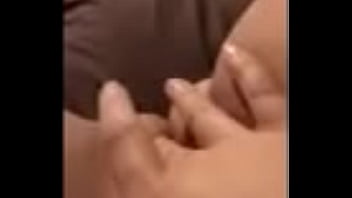 Gurl teasing her pussy