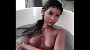 This black sex doll girl is better than toys