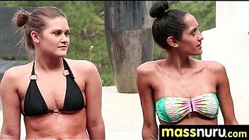 Naughty chick gives an amazing japanese massage 18